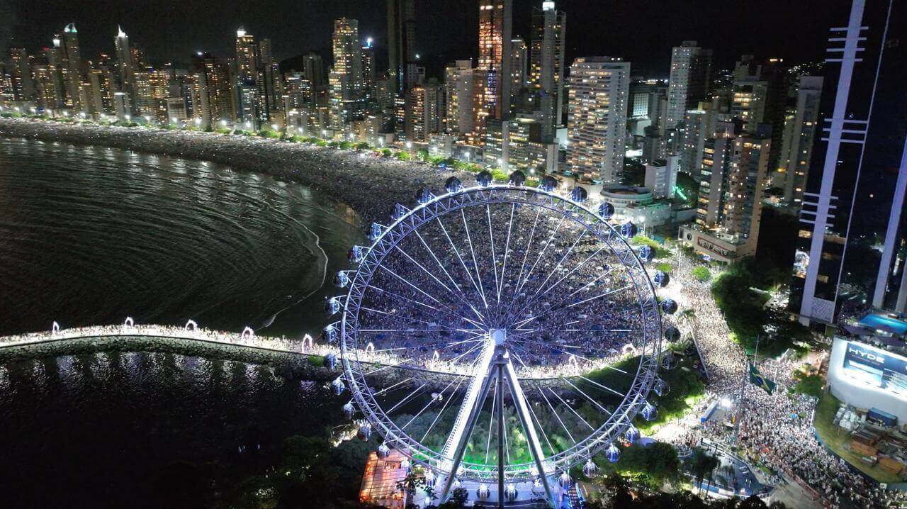 Balneário Camboriú pronta para o Réveillon 2025