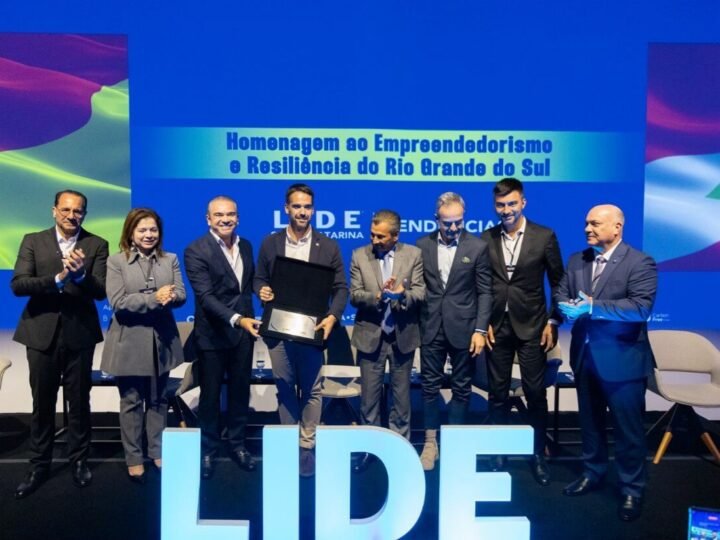 LIDE SC homenageia RS e anuncia Fórum em Marrocos