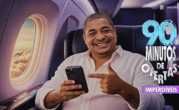 Decolar lança campanha “90 Minutos de Ofertas” com Vampeta e aposta em IA na produção de filmes para o maior torneio de futebol do mundo