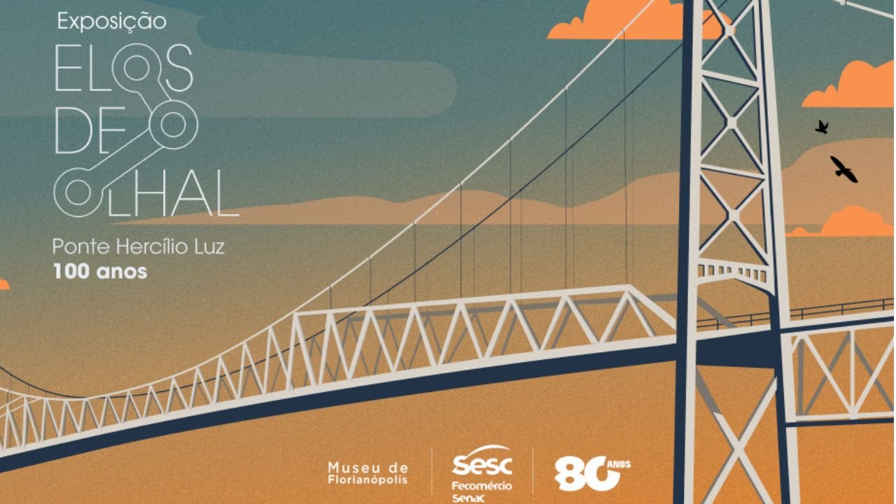 Sesc Museu de Florianópolis abrirá exposição sobre os 100 anos da Ponte Hercílio Luz reunindo memórias da população